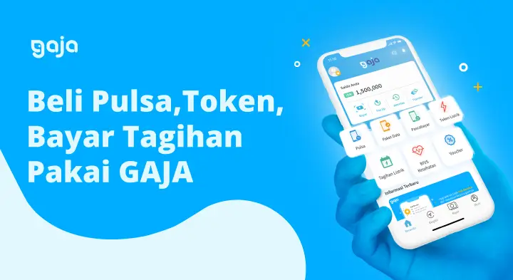 Beli Pulsa, Token, Bayar Tagihan Pakai Gaja