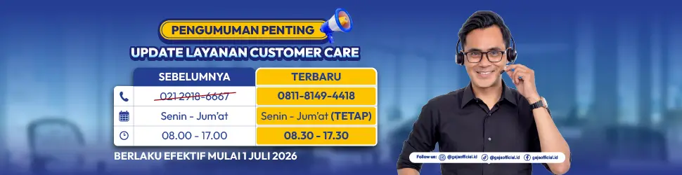 Jadwal Layanan Customer Service Gaja