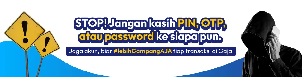 STOP! Jangan kasih PIN, OTP, atau password ke siapa pun